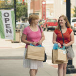 Shoppers strolling down High Street in Downtown Waynesburg