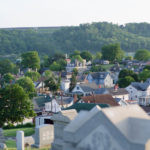 View of the north side of Waynesburg Pennsylvania