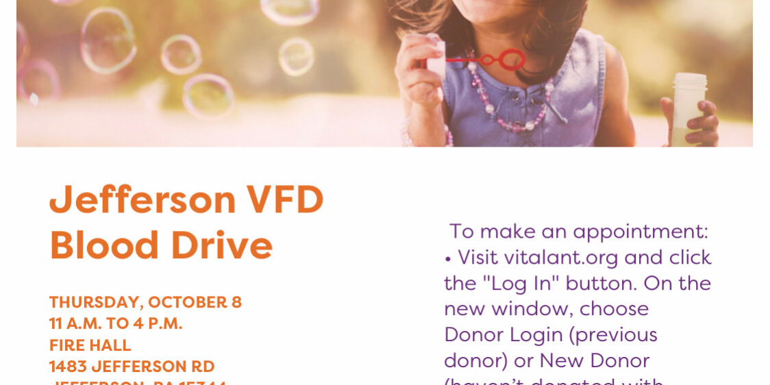 Jefferson VFD Blood Drive