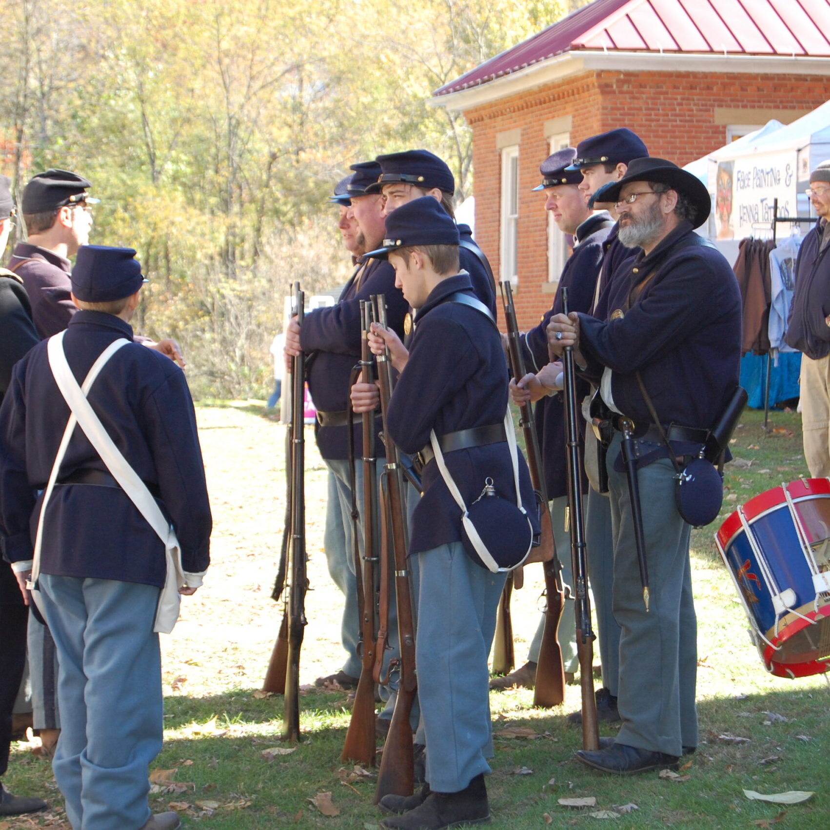 Civil War Reenactors at 2010 Harvest Festival