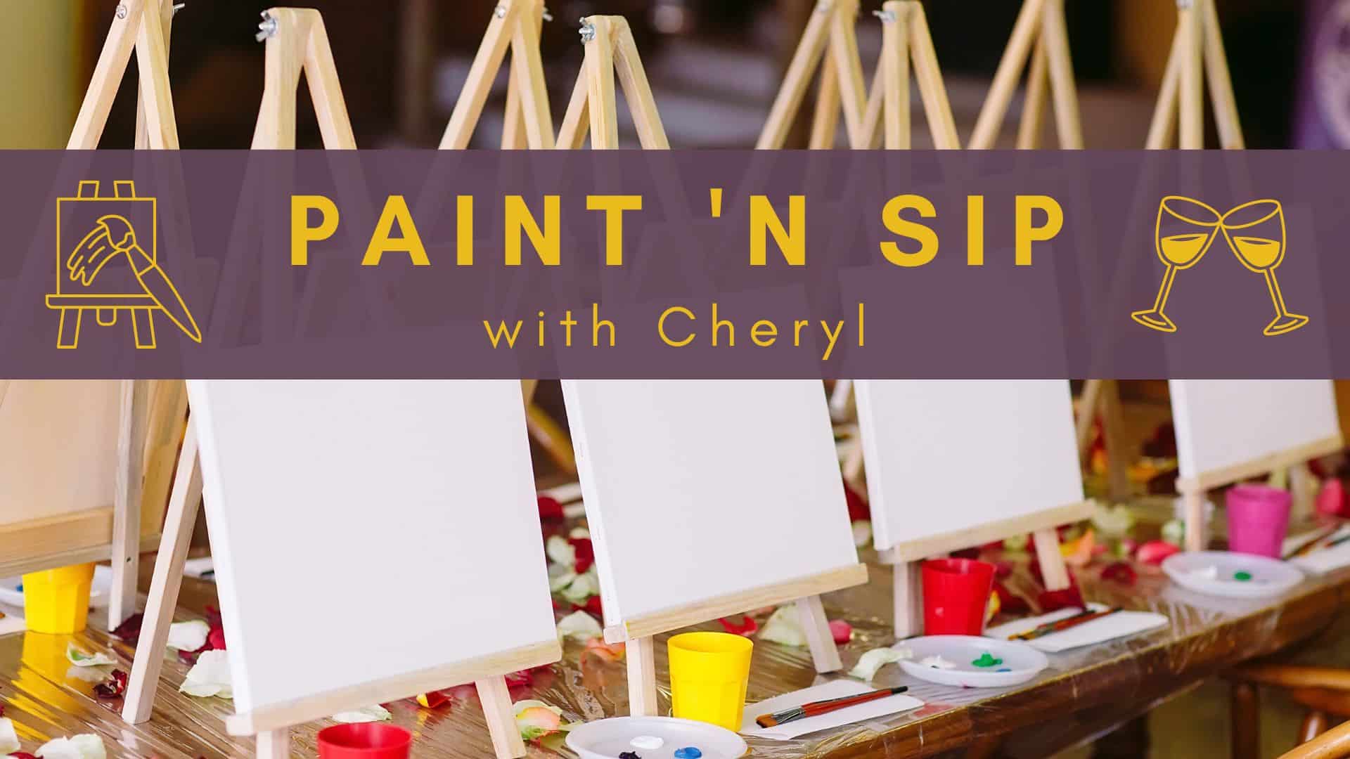 Paint N Sip W Cheryl Visit Greene County   Paint N Sip 