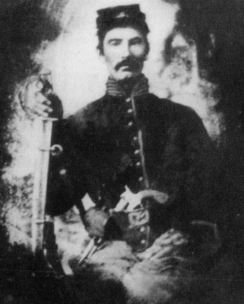 Civil War Portrait of Caleb Ely - provided by Matthew Cumberledge
