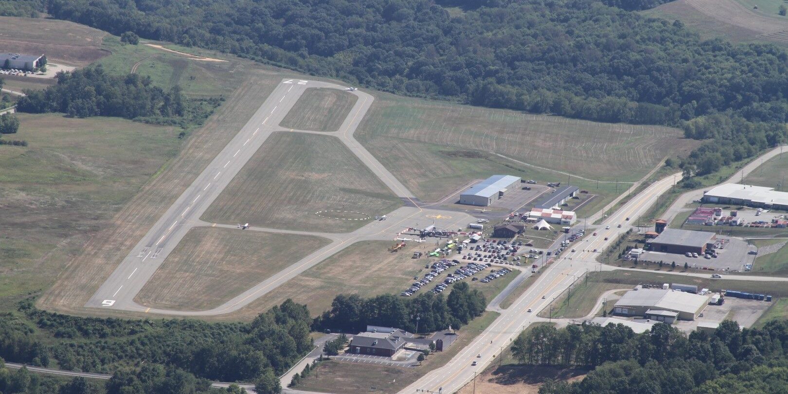 Overview of Greene County Airport.