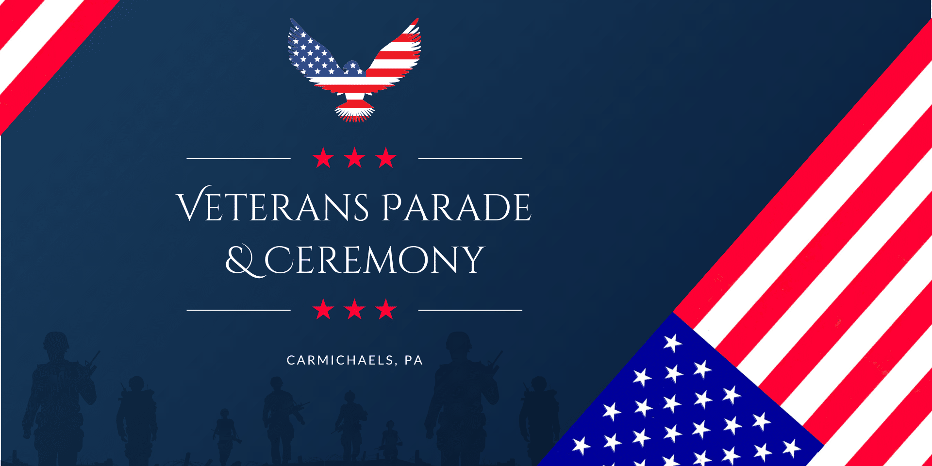 Veterans Parade & Ceremony Carmichaels, PA