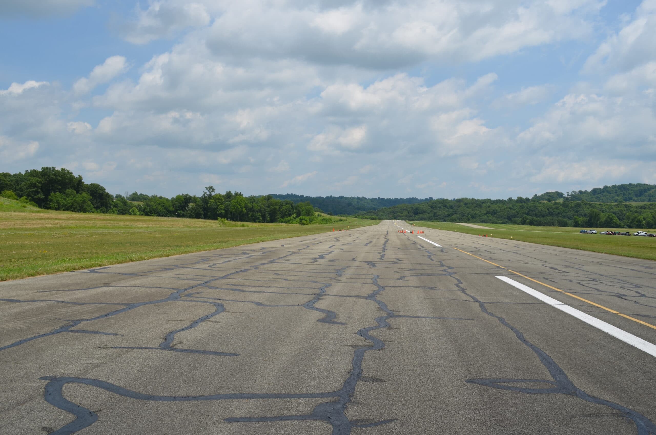 Airport Runway at Flashlight Drags. Photo by JoAnne Marshall.