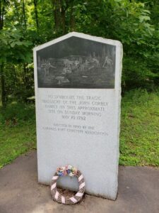 Corbly Massacre Monument