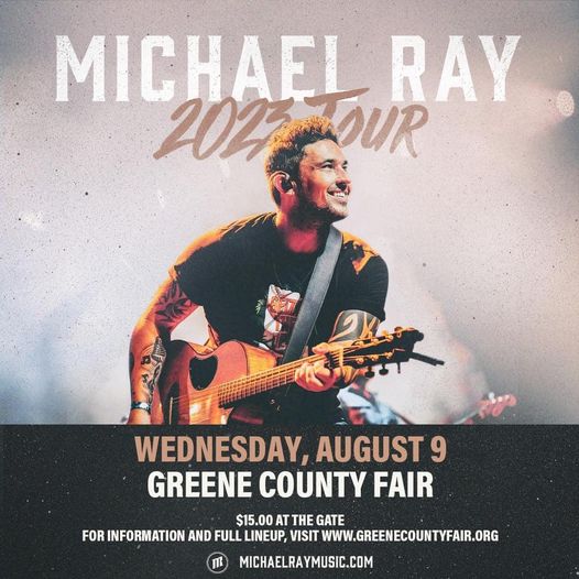 Greene County Fair Michael Ray