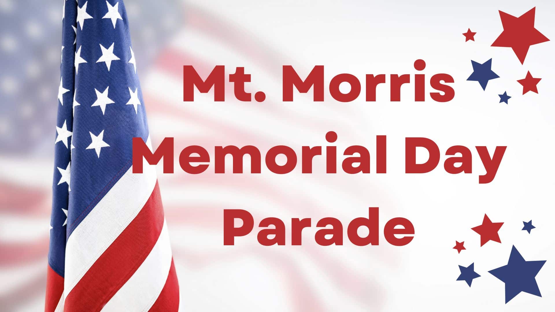 Mt. Morris Memorial Day Parade Visit Greene County