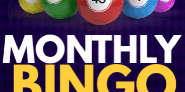 Graphic promoting Monthly Bingo on Sunday, March 1, starting at 2 p.m., with doors opening at 12:20 p.m., at the Nemacolin Volunteer Fire Department. Admission is $20 for 20 games with cash payouts.